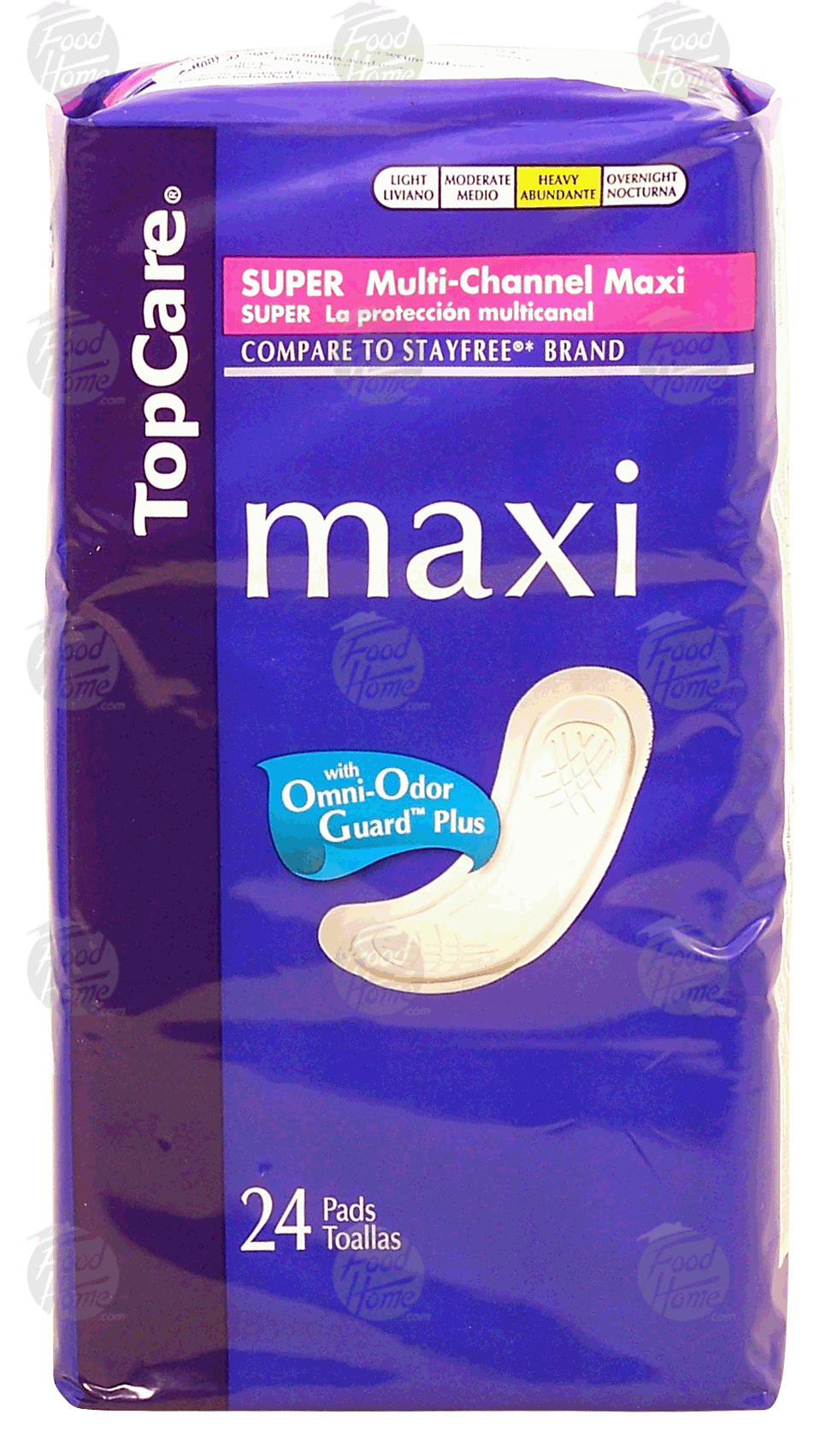 Top Care maxi super multi-channel maxi with omni-odor guard plus, heavy Full-Size Picture